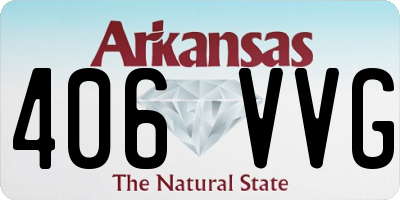 AR license plate 406VVG