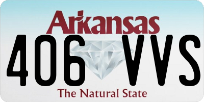AR license plate 406VVS