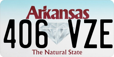 AR license plate 406VZE