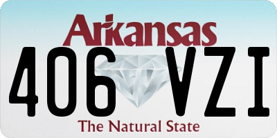 AR license plate 406VZI