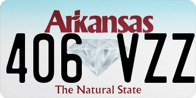 AR license plate 406VZZ
