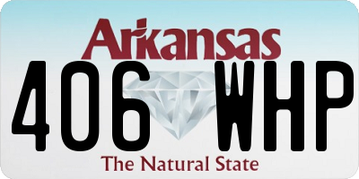 AR license plate 406WHP