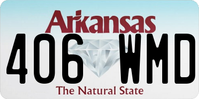 AR license plate 406WMD