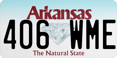 AR license plate 406WME