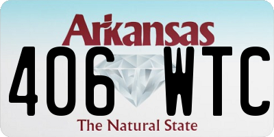 AR license plate 406WTC