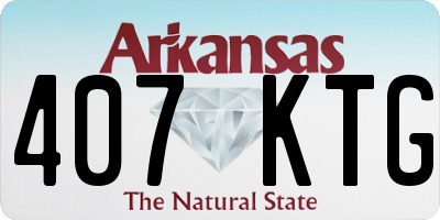 AR license plate 407KTG