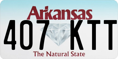 AR license plate 407KTT