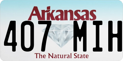 AR license plate 407MIH