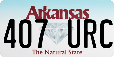AR license plate 407URC