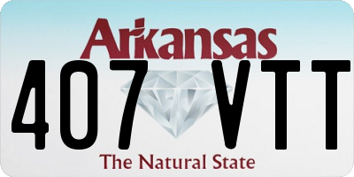 AR license plate 407VTT