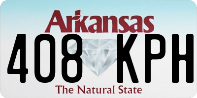 AR license plate 408KPH
