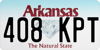 AR license plate 408KPT