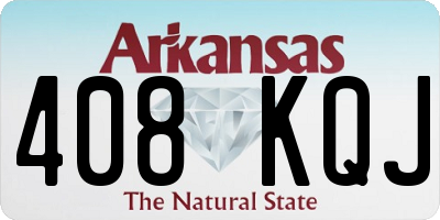 AR license plate 408KQJ
