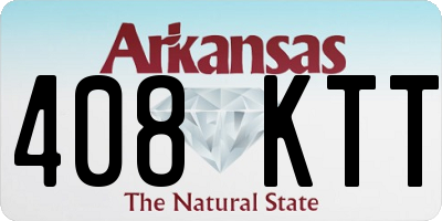 AR license plate 408KTT
