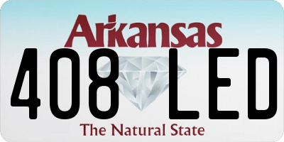 AR license plate 408LED