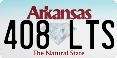 AR license plate 408LTS