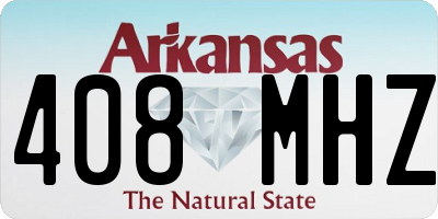 AR license plate 408MHZ