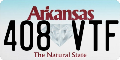 AR license plate 408VTF