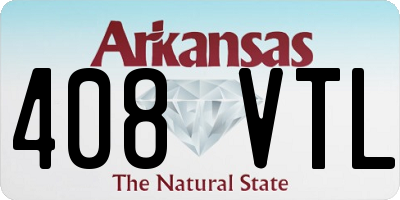 AR license plate 408VTL