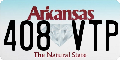 AR license plate 408VTP