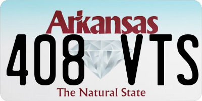 AR license plate 408VTS