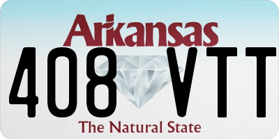 AR license plate 408VTT