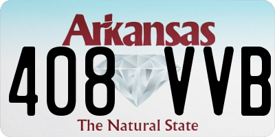 AR license plate 408VVB