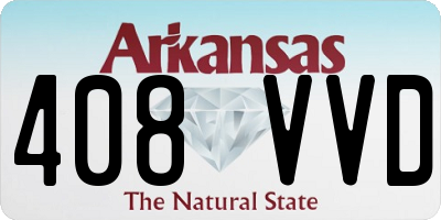 AR license plate 408VVD