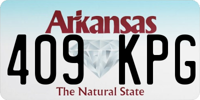 AR license plate 409KPG