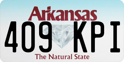 AR license plate 409KPI