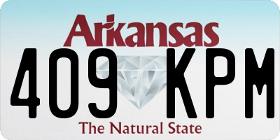 AR license plate 409KPM