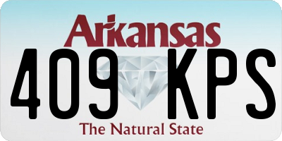 AR license plate 409KPS