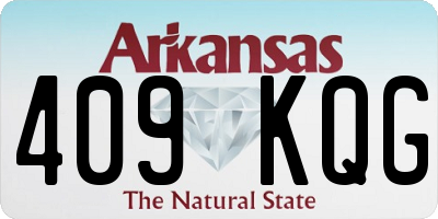 AR license plate 409KQG
