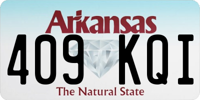 AR license plate 409KQI