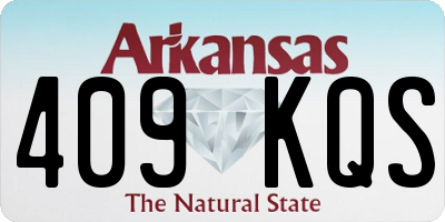AR license plate 409KQS