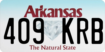 AR license plate 409KRB
