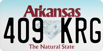 AR license plate 409KRG