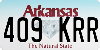 AR license plate 409KRR