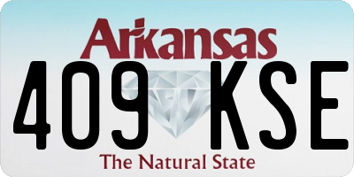 AR license plate 409KSE