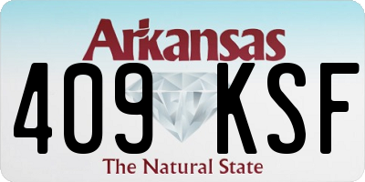 AR license plate 409KSF