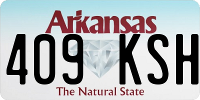 AR license plate 409KSH