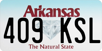 AR license plate 409KSL
