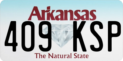 AR license plate 409KSP
