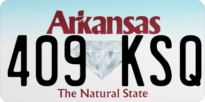 AR license plate 409KSQ