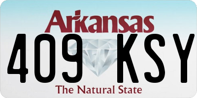 AR license plate 409KSY