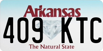 AR license plate 409KTC