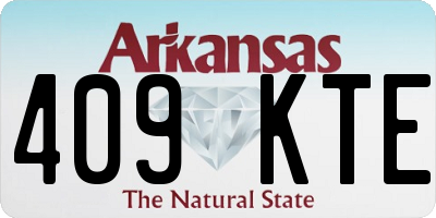 AR license plate 409KTE