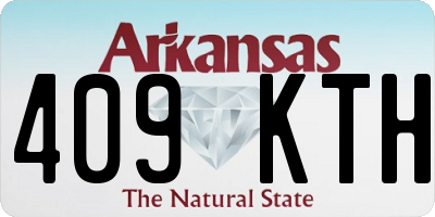 AR license plate 409KTH