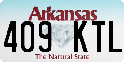 AR license plate 409KTL