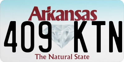 AR license plate 409KTN